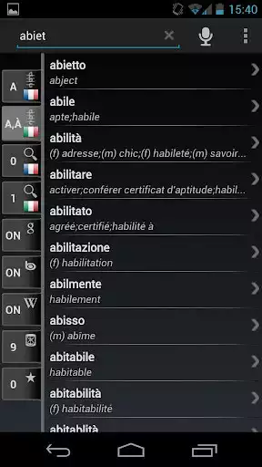 Play Free Dict French Italian  and enjoy Free Dict French Italian with UptoPlay