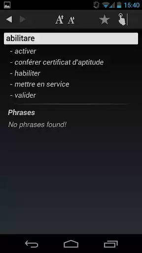 Play Free Dict French Italian as an online game Free Dict French Italian with UptoPlay
