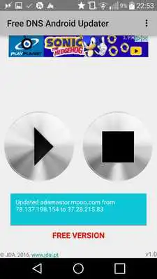 Play Free DNS Android Updater