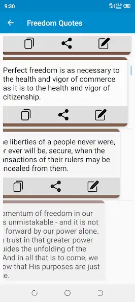 Play Freedom Quotes App as an online game Freedom Quotes App with UptoPlay