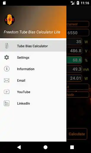 Play Freedom Tube Bias Calculator Lite