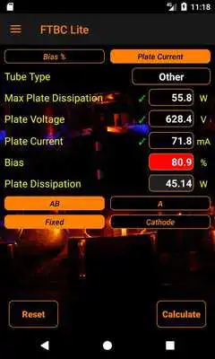 Play Freedom Tube Bias Calculator Lite
