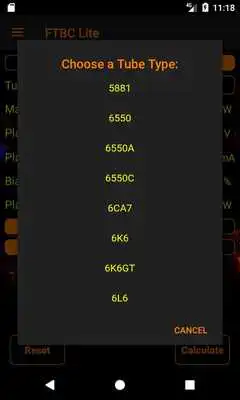 Play Freedom Tube Bias Calculator Lite