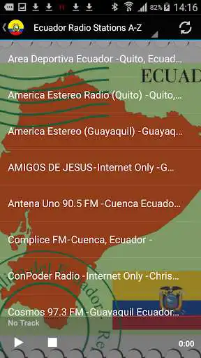 Play Free Ecuador Radio Stations