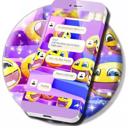 Free play online Free Emoji SMS App APK