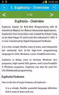 Play Free Euphoria Programming Language Tutorial