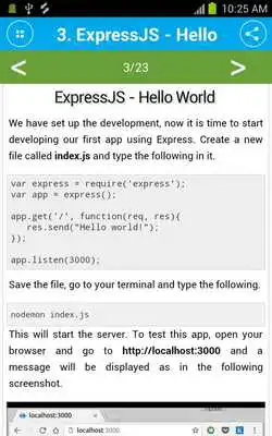 Play Free ExpressJS Tutorial