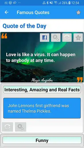 Play APK Free famous quotes, jokes, facts and humor  and enjoy Free famous quotes, jokes, facts and humor with UptoPlay com.alba.free_quotes
