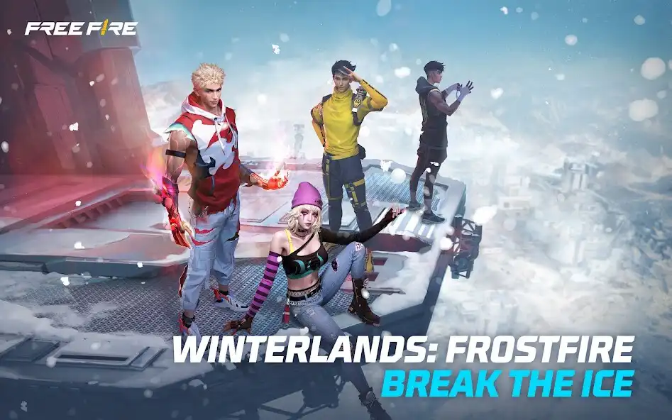 Free Fire: Winterlands oynayın ve UptoPlay ile Free Fire: Winterlands'in tadını çıkarın