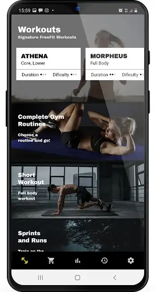 Play Freefit - Complete Gym Routines  and enjoy Freefit - Complete Gym Routines with UptoPlay