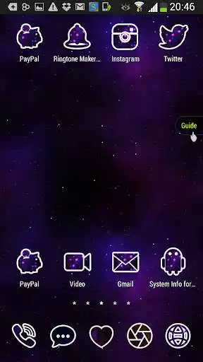 Play Free Galaxy Theme Icon Pack for Launchers  and enjoy Free Galaxy Theme Icon Pack for Launchers with UptoPlay