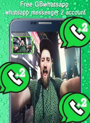 Play Free GBwhatsapp Whatsapp messenger 2 account tips