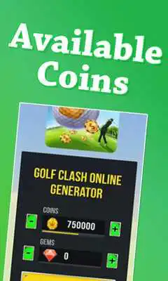 Play Free Golf_Clash Coins - Unlimited