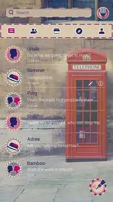 Play (FREE) GO SMS BRITISH THEME