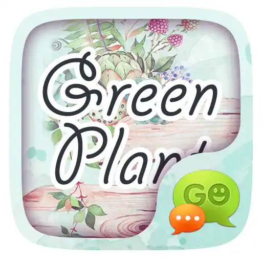 Free play online (FREE) GO SMS GREEN PLANT THEME  APK