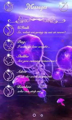 Play (FREE) GO SMS JELLYFISH THEME Play (FREE) GO SMS JELLYFISH THEME