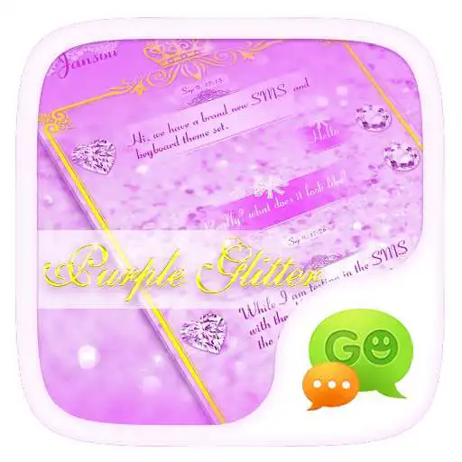 Free play online (FREE) GO SMS PURPLE GLITTER APK Free play online (FREE) GO SMS PURPLE GLITTER APK