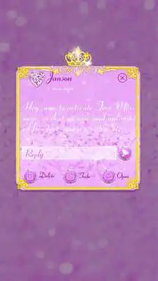 Play (FREE) GO SMS PURPLE GLITTER Play (FREE) GO SMS PURPLE GLITTER