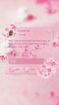 Play (FREE) GO SMS SPARKLING THEME