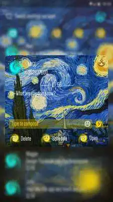 Play FREE GOSMS STARRY NIGHT THEME