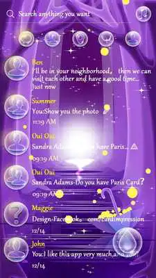 Play (FREE) GO SMS TRANQUIL THEME