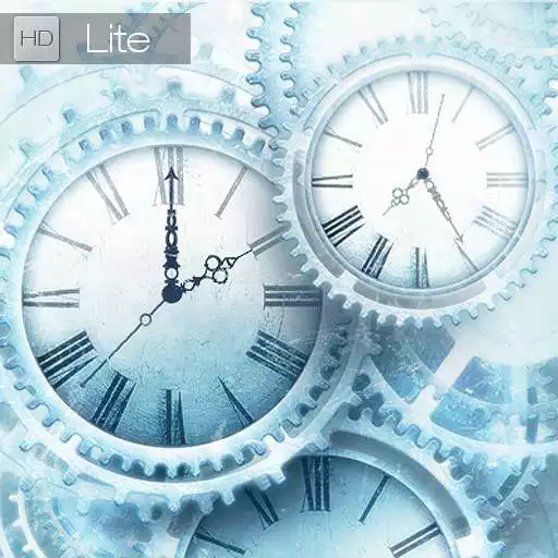 Free play online FREE Ice world time clock HD  APK