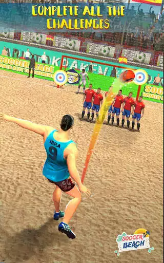 Play Free Kick Beach Football Games 2018