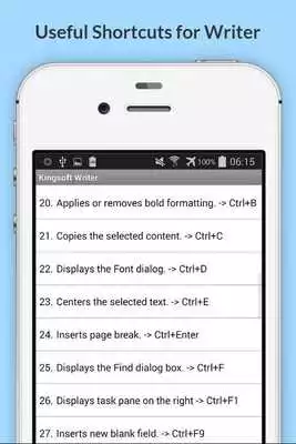 Play Free KingSoft Office Shortcuts
