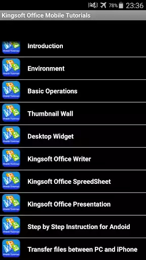 Play Free Kingsoft Office Tutorials