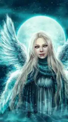 Play free live angel wallpaper