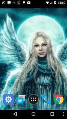 Play free live angel wallpaper