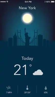Play Free Live Weather on Screen