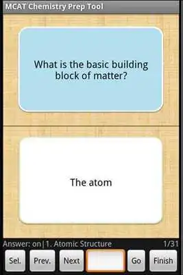 Play Free MCAT Chemistry Prep Tool