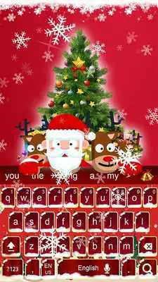 Play Free Merry Christmas Keyboard Theme 2018