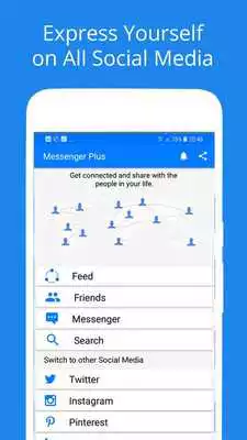Play Free Messages, Video, Chat,Text for Messenger Plus