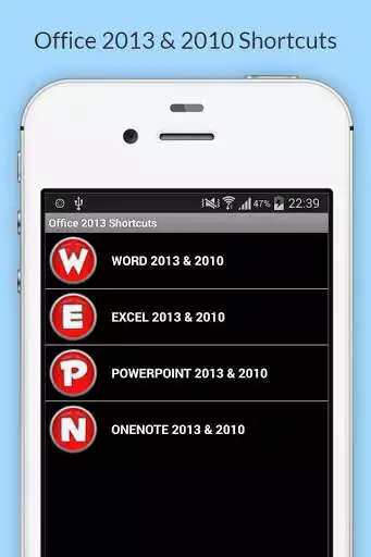 Play Free MS Office 2013 Shortcuts