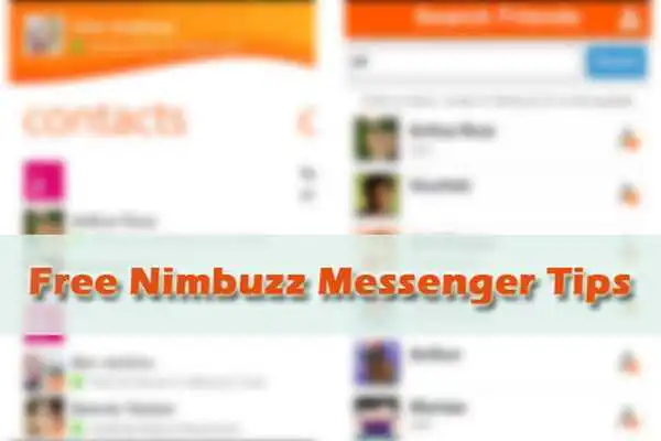 Play Free Nimbuzz Messenger Tips