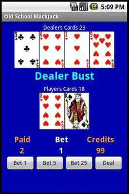 Play Free Old School BlackJack
