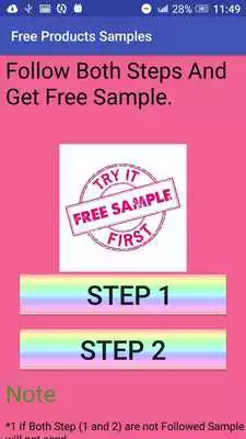 Play Free Products Samples