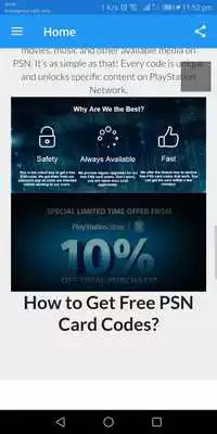Play Free Psn Code
