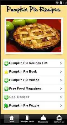 Play Free Pumpkin Pie Recipes