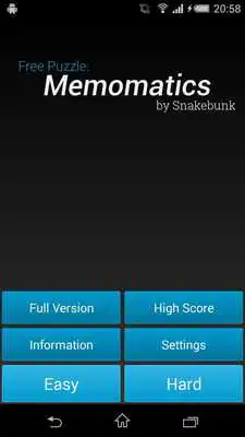 Play Free Puzzle: Memomatics Play Free Puzzle: Memomatics