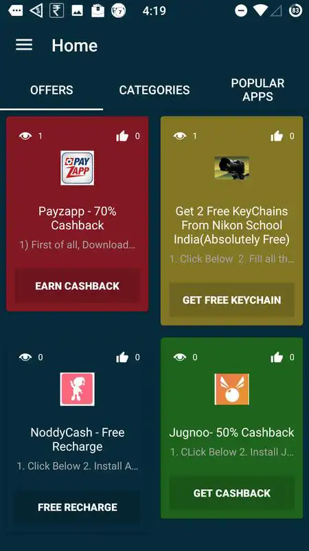 Play Free Recharge and Deal Tricks