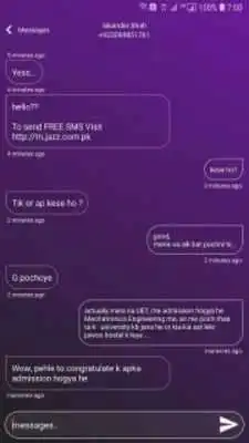 Play Free SMS to Pakistan