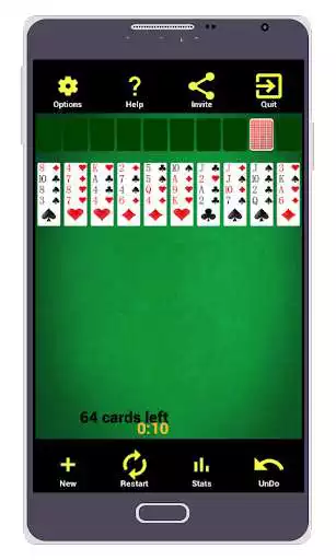 Play Free Solitaire - Forty Thieves  and enjoy Free Solitaire - Forty Thieves with UptoPlay