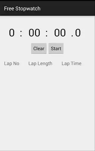 Play Free Stopwatch