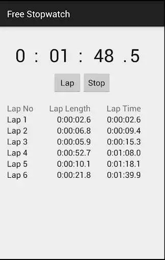 Play Free Stopwatch
