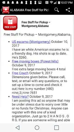 Play Free Stuff for Pickup Listings - All States USA as an online game Free Stuff for Pickup Listings - All States USA with UptoPlay