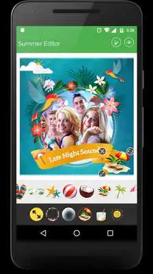 Play Free Summer Photo Editor Frame