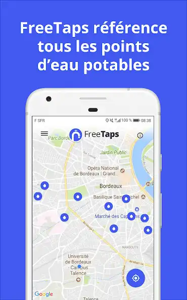 Play FreeTaps : trouvez les fontaines proches de vous  and enjoy FreeTaps : trouvez les fontaines proches de vous with UptoPlay